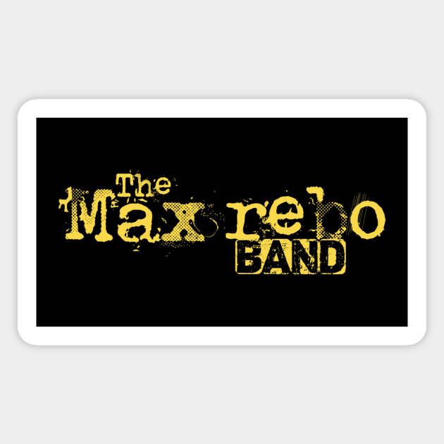 The Max Rebo Band - Punk Tee Sticker by My Geeky Tees - T-Shirt Designs